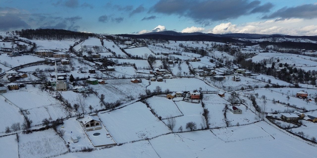 Bursa’dan kar manzaraları