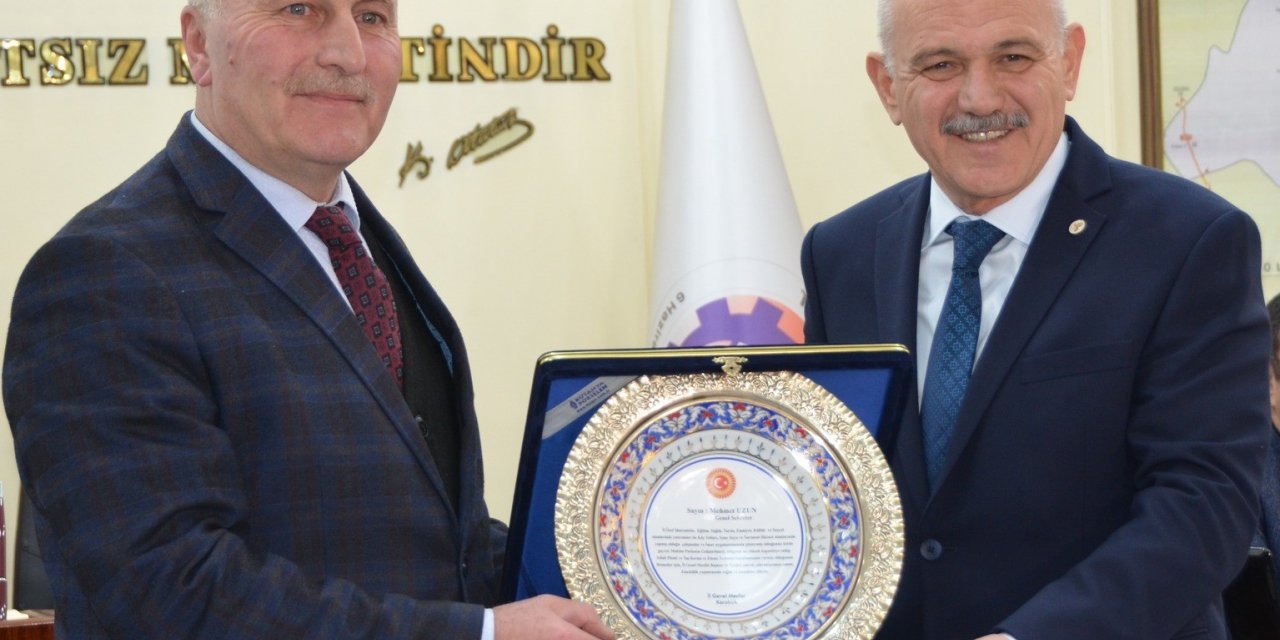 İl Özel İdaresi Genel Sekreteri Uzun vedalaştı