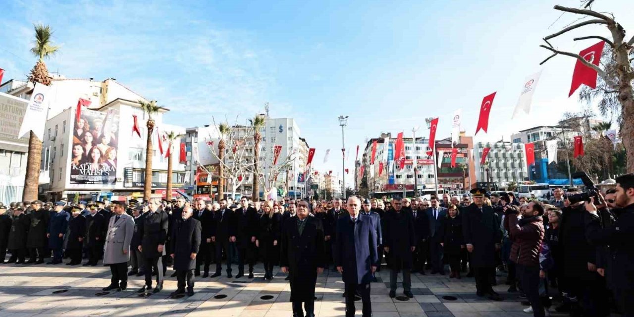 Atatürk’ün Denizli’ye gelişinin 92. yıldönümü anıldı