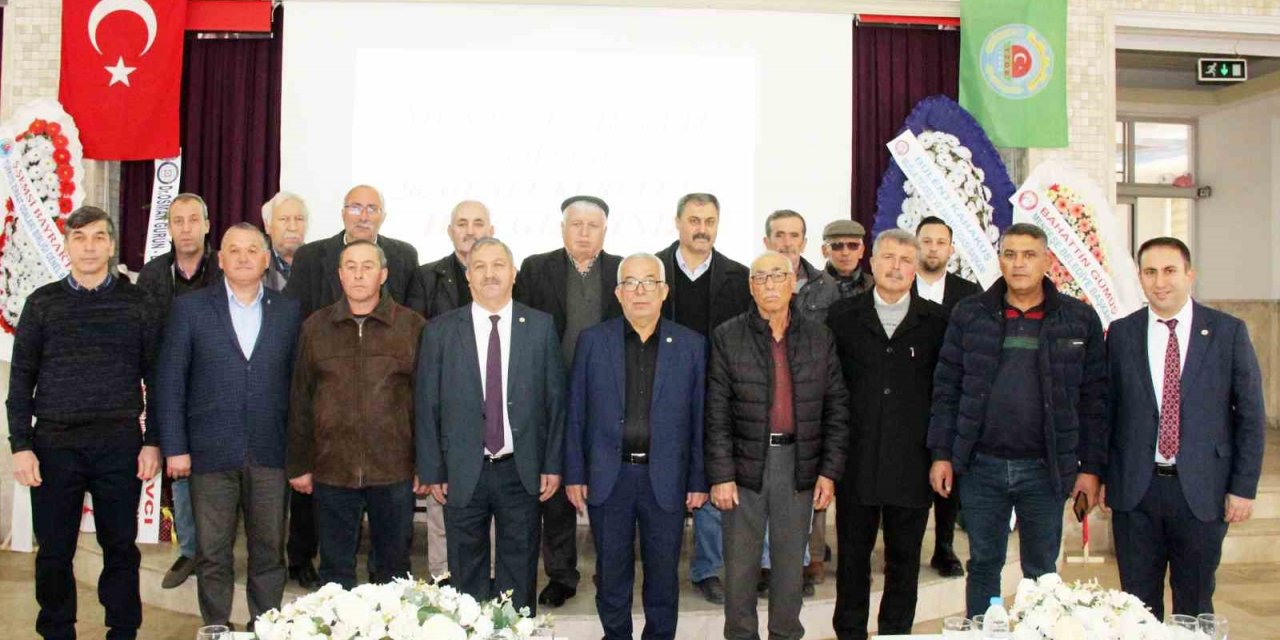 Menteşe Ziraat Odasında Mehmet Baştuğ güven tazeledi