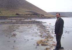 Meke Gölü yağışlardan yararlanamadı