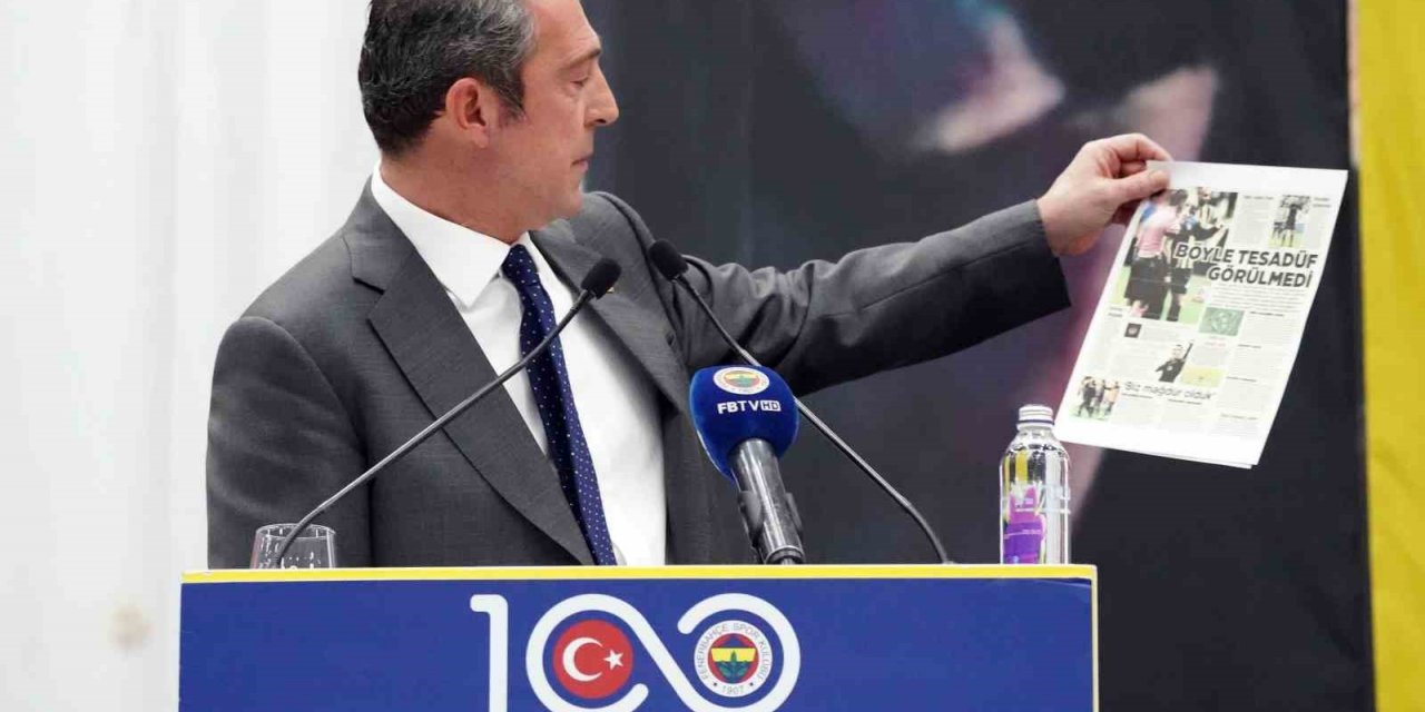 Ali Koç'tan bir açıklama daha: Fenerbahçe'nin olmadığı lig, lig değildir