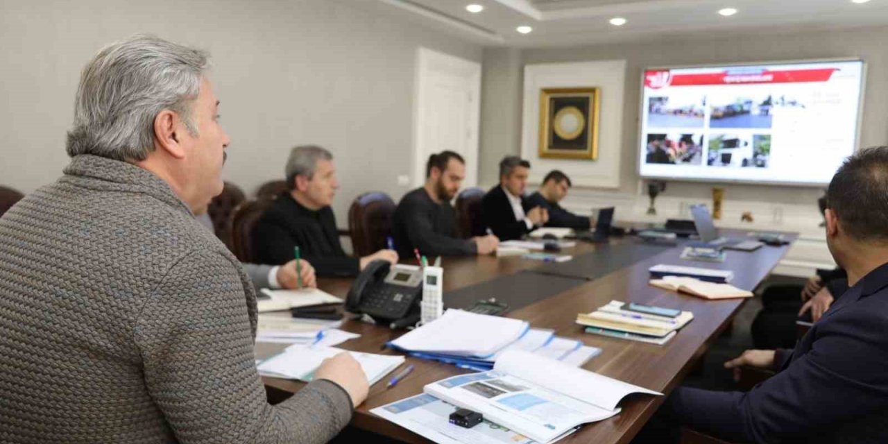 Melikgazi’de 2022 yılı değerlendirme toplantısı yapıldı