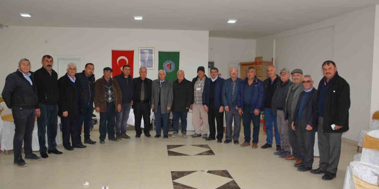 Korkuteli Ziraat Odasında Musa Büyükçetin 5’inci kez başkan seçildi