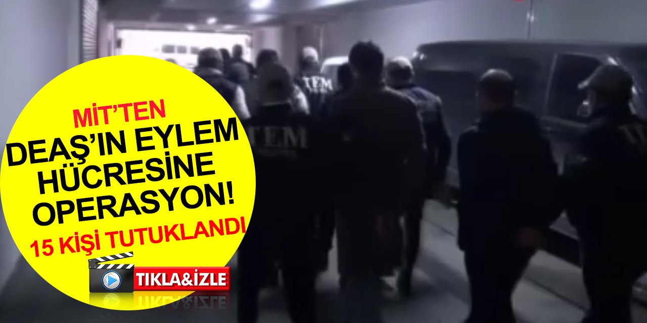 MİT'’ten İsveç ve Hollanda Başkonsoloslukları ile ibadethanelerde eylem planlayan DEAŞ hücresine operasyon! 15 tutuklama
