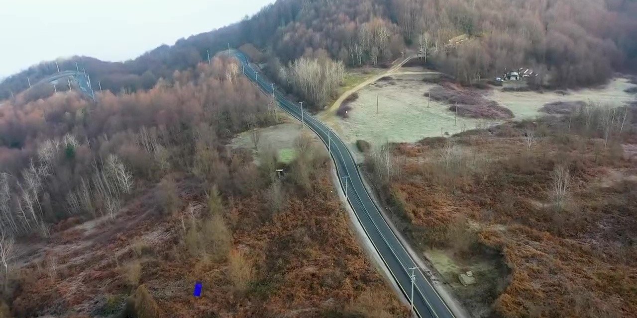 Aydınpınar Şelalesi’ne giden yol asfaltlandı