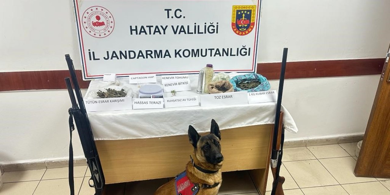 Hatay’da uyuşturucu operasyonu