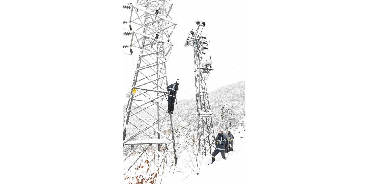 Başkent EDAŞ yoğun kar kaynaklı afet riskine karşı teyakkuzda