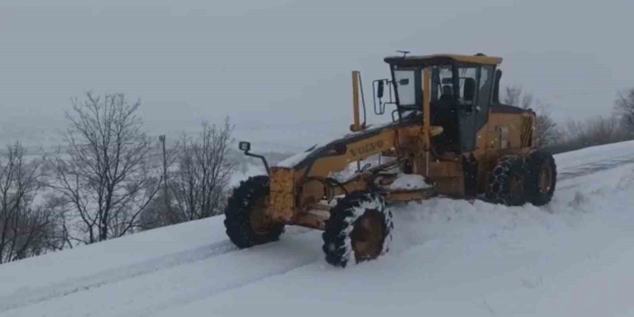 Diyarbakır’da 2 bin 753 kilometrede yolların kar nedeniyle kapanması engellendi