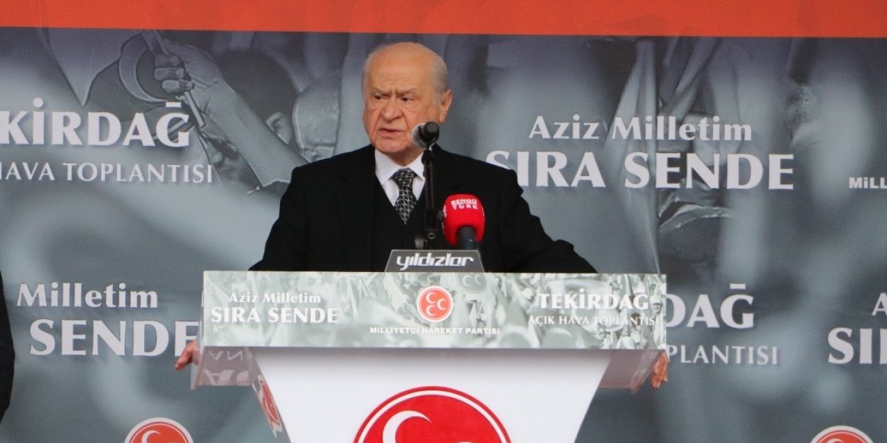 Devlet Bahçeli, altılı masaya ve Kılıçdaroğlu’na ateş püskürdü