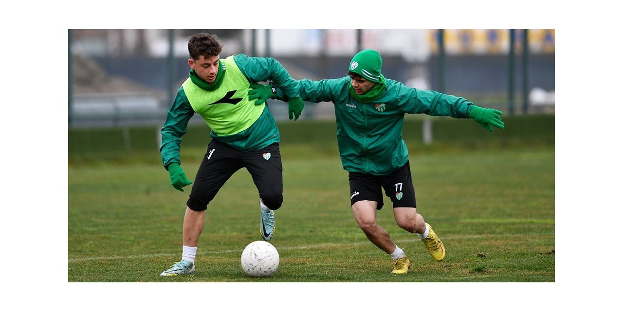 Bursaspor’da moralsiz antrenman