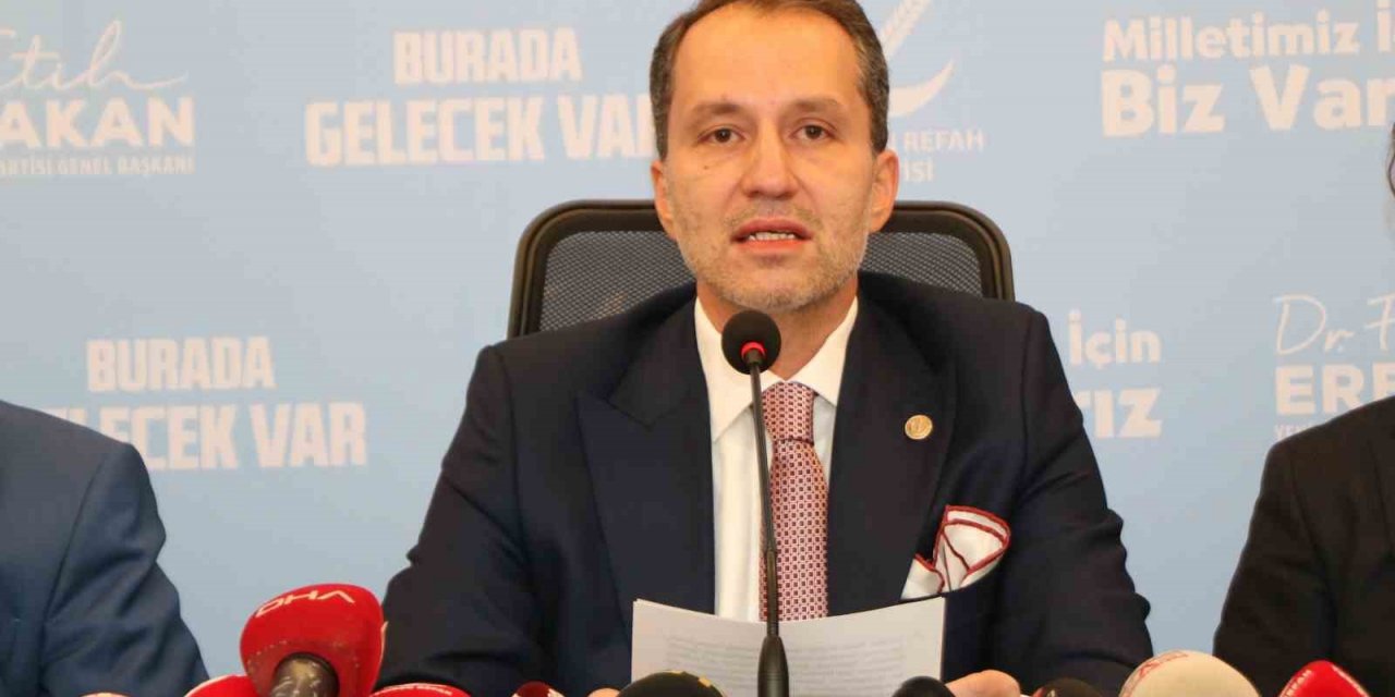 Yeniden Refah Partisi Genel Başkanı Erbakan: “Gün dayanışma ve birlik günüdür”