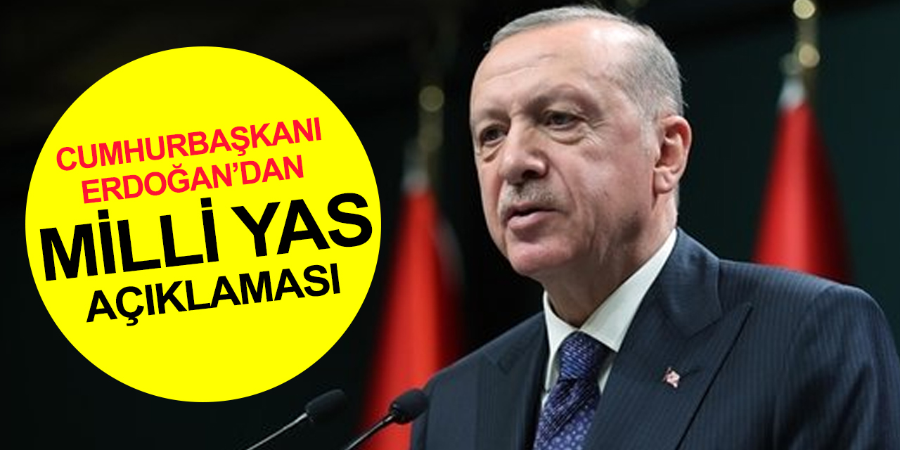 Cumhurbaşkanı Erdoğan'dan son dakika deprem açıklaması! 7 gün milli yas ilan edildi