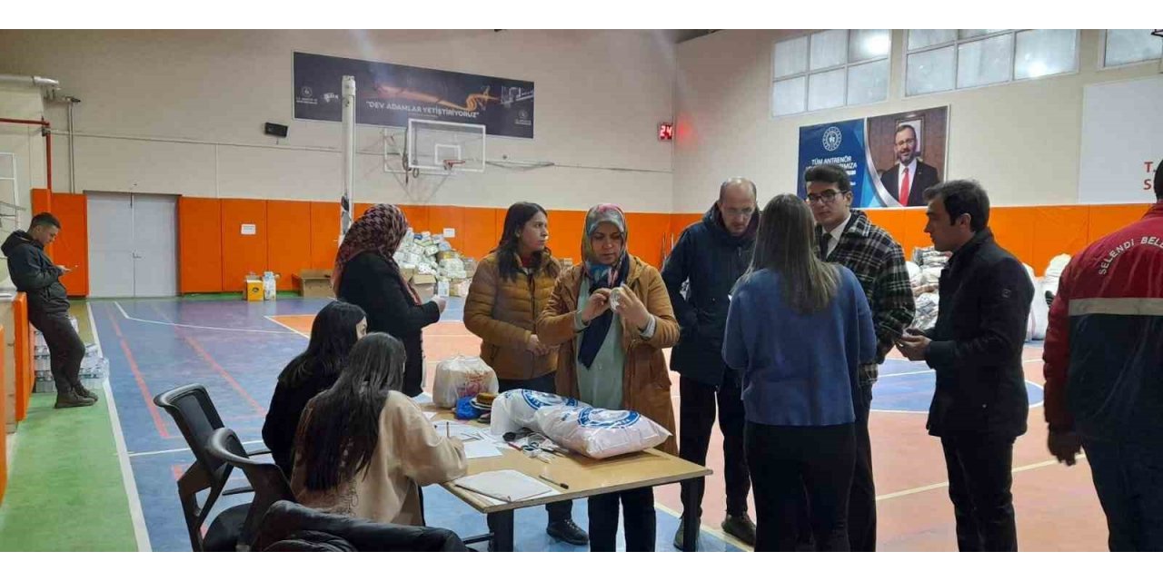 Selendililer depremzedeler için seferber oldu