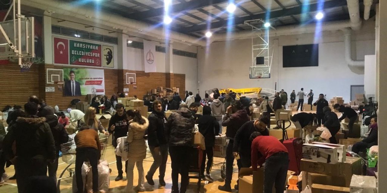 İzmir takımlarından deprem bölgelerine yardım eli