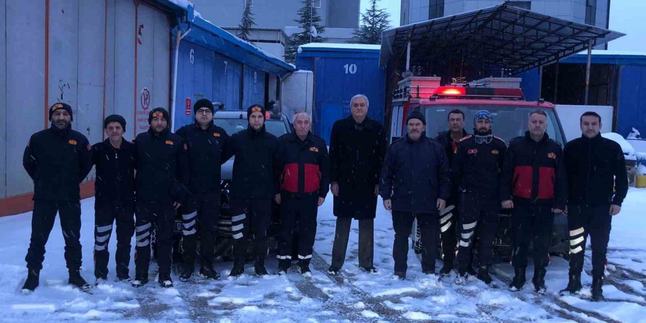 Başkan Bakkalcıoğlu Hatay ekibini uğurladı