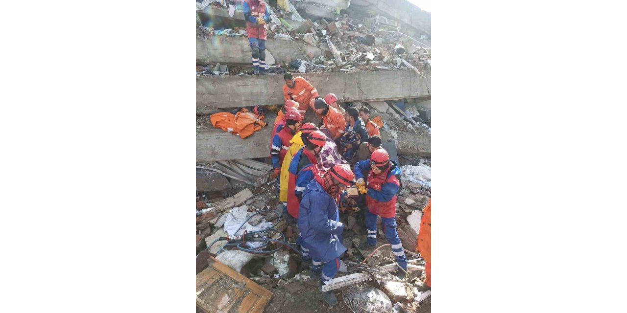 MSB: “Kahramanmaraş’ta görev yapan ‘İnsani Yardım Tugayımız’ bir gencimizi kurtardı”