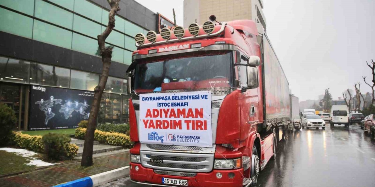 Bayrampaşa’dan depremzedelere yardım eli