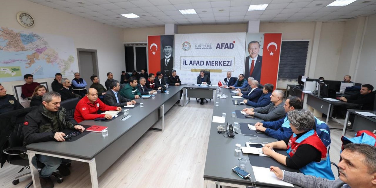 Muğla Valiliği’nden değerlendirme toplantısı