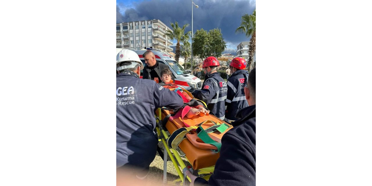 Enkazdan çıktı, ilk sözü "Ben okula nasıl gideceğim" oldu