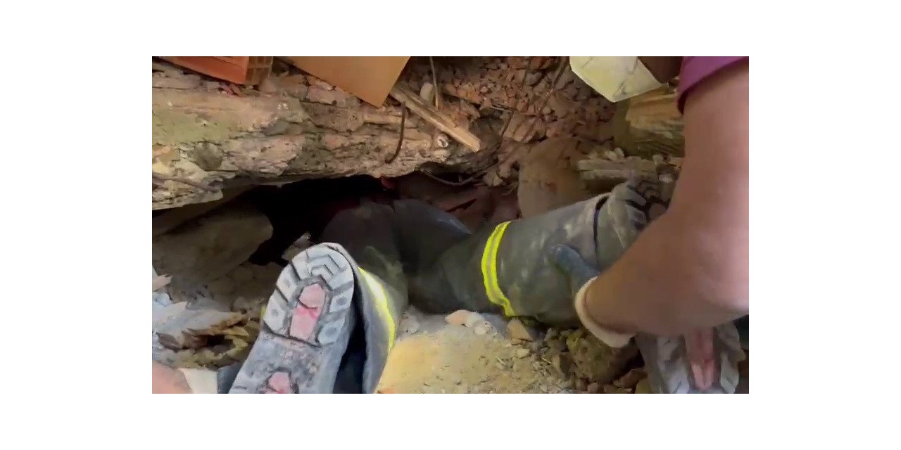 35 saat sonra inanılmaz kurtuluş