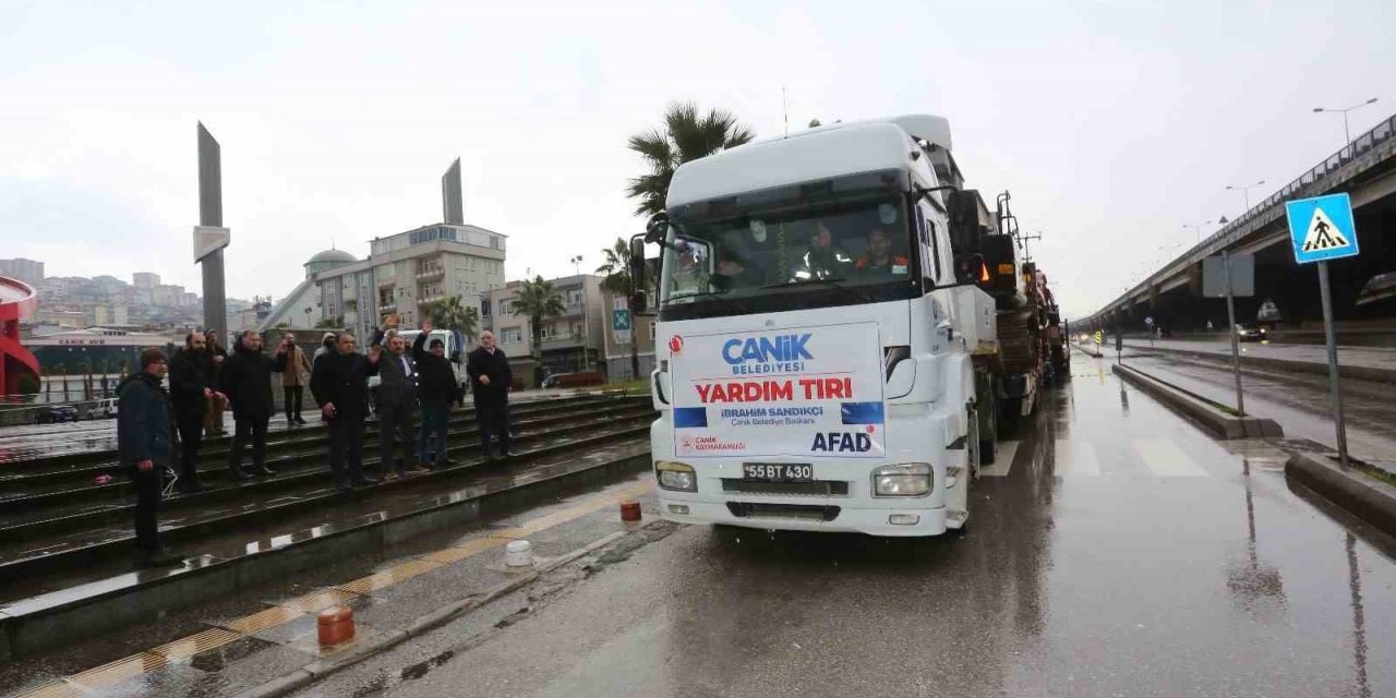 Canik’ten deprem bölgesine yardım seferberliği