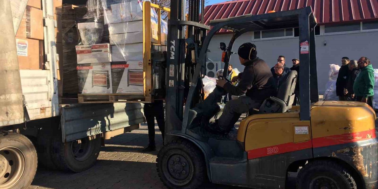 Marmaris’te ikinci tırda hazırlandı