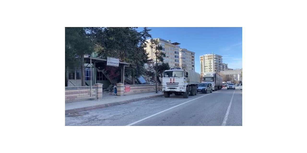 Rus yardım ekipleri deprem bölgesinde