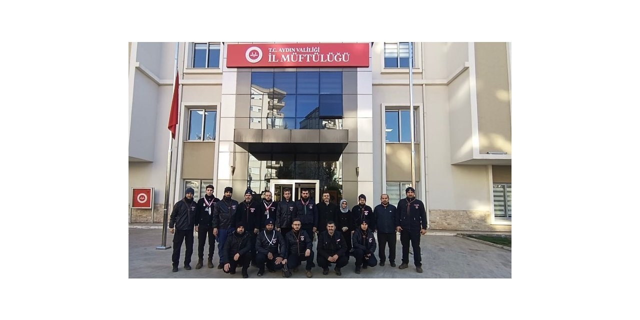 Aydın Müftülüğü personeli deprem bölgesine hareket etti