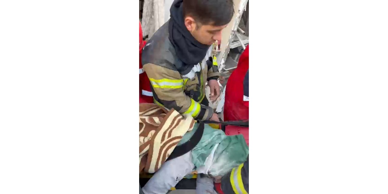 Enkazdan 56 saat sonra kurtarıldı