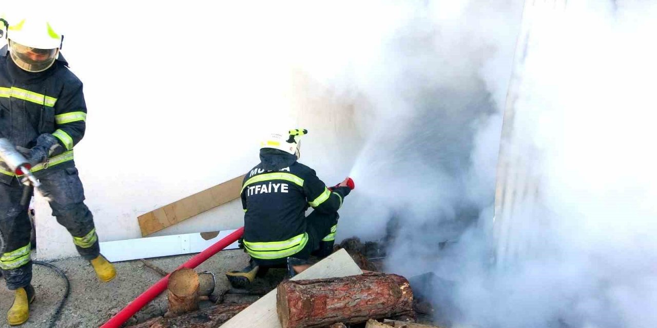 Muğla’da korkutan yangın