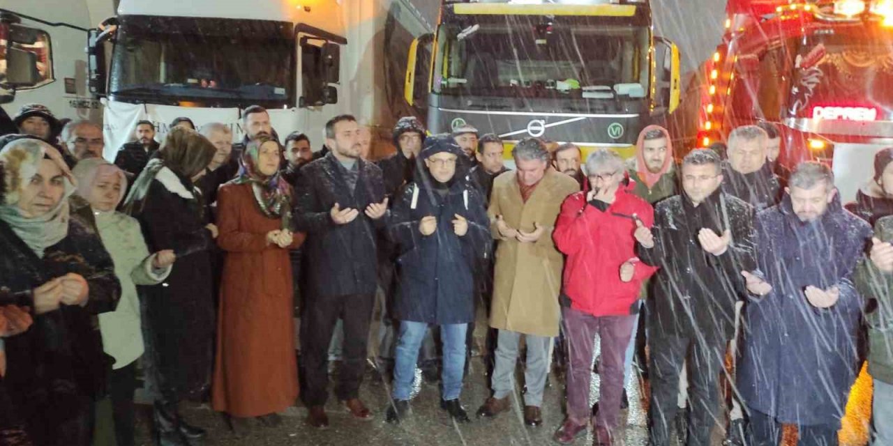 Kestel Belediyesi’nden deprem bölgesine yardım seferberliği