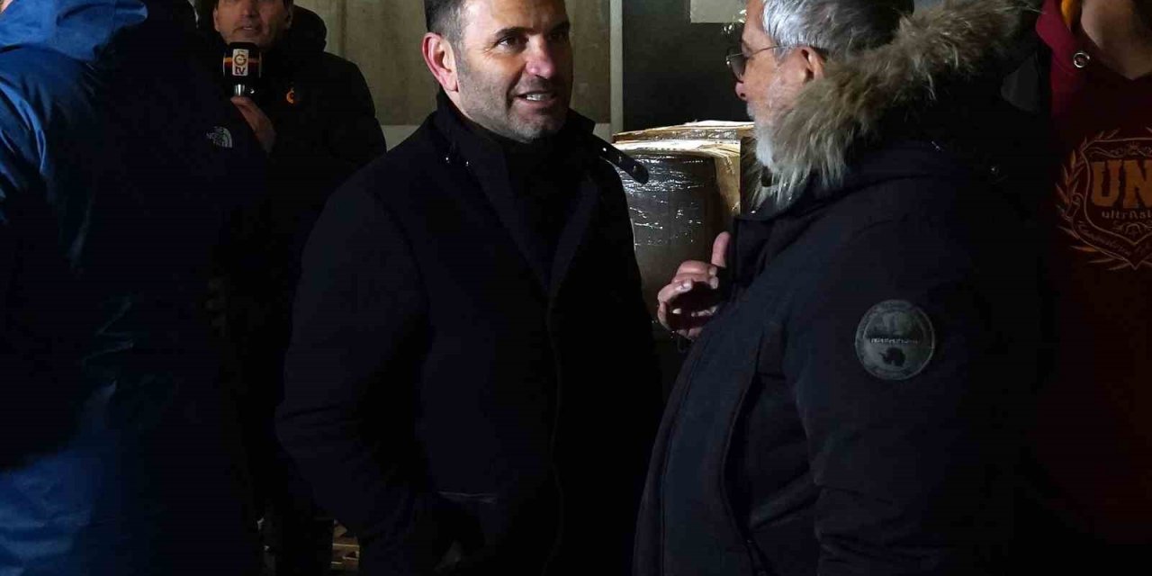 Okan Buruk’tan yardım çalışmalarına destek