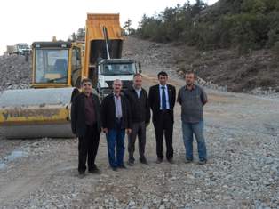 Sorgun, yol çalışmalarını inceledi