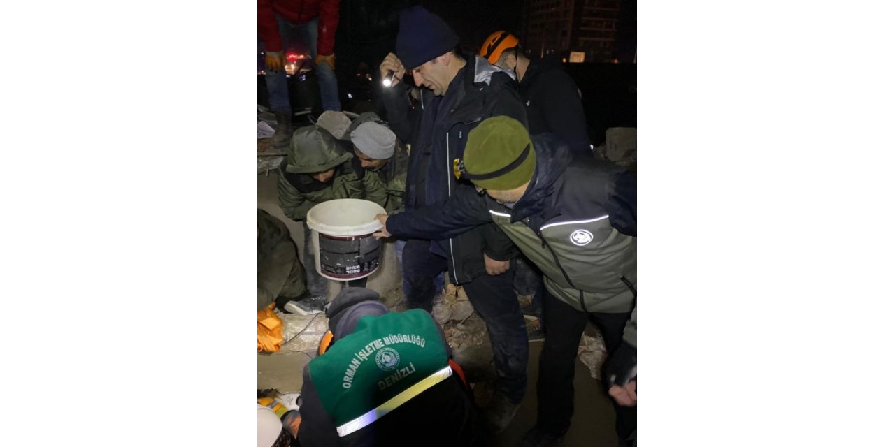 ORKUT ekibi yabancı uyruklu erkeği 47 saat sonra kurtardı