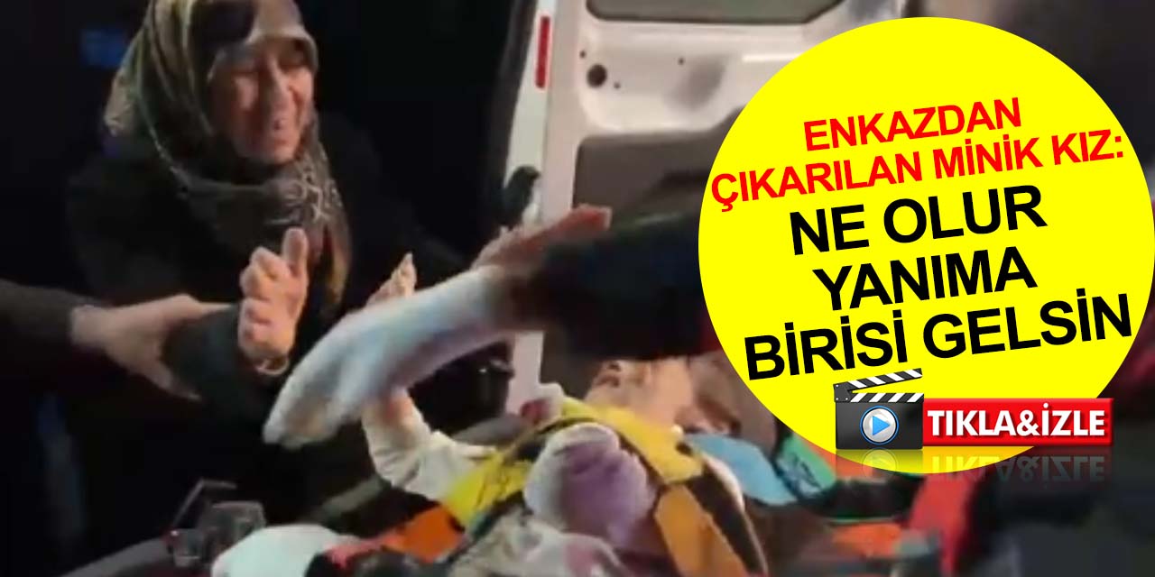 Depremden 61 saat sonra enkazdan kurtuluş! Konya ekibi minik Fatma'yı böyle çıkardı
