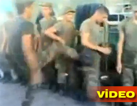Askeriyede dehşet görüntüler