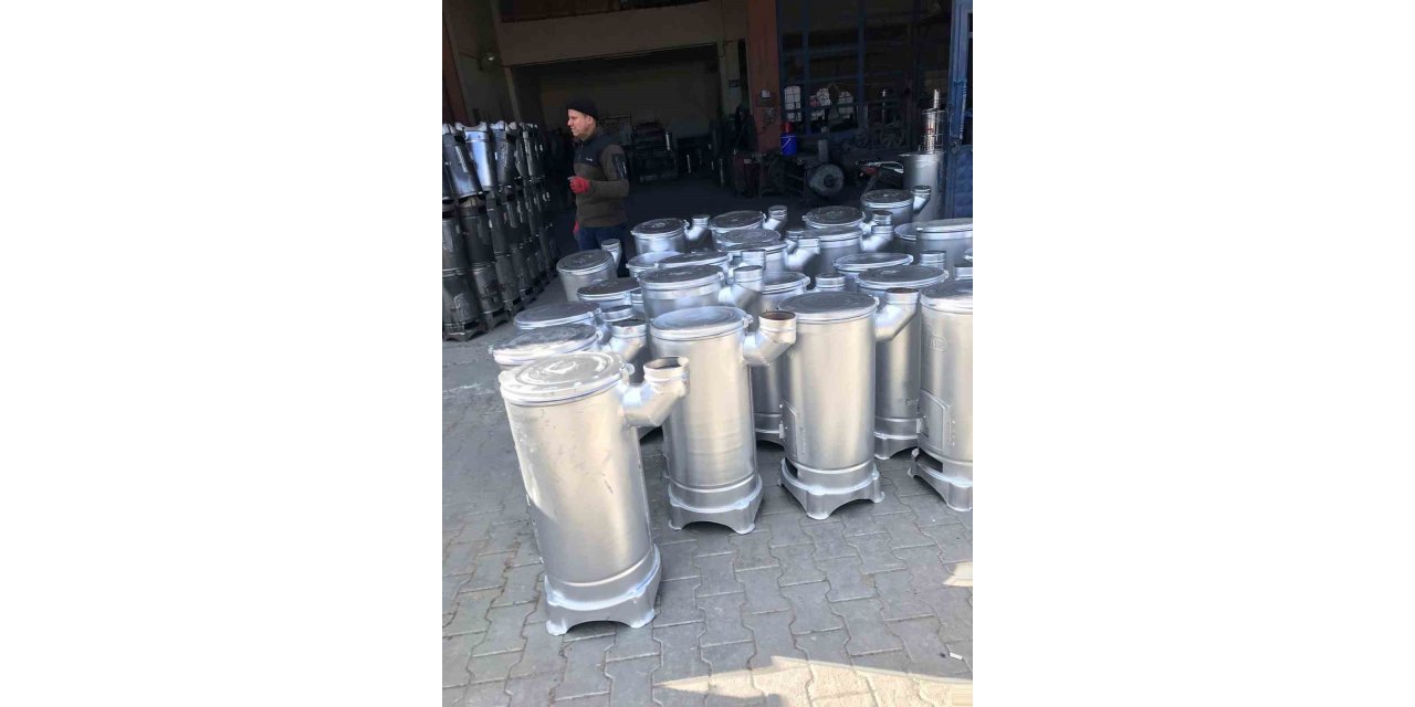 Bozdoğan’dan deprem bölgesine 380 adet soba desteği