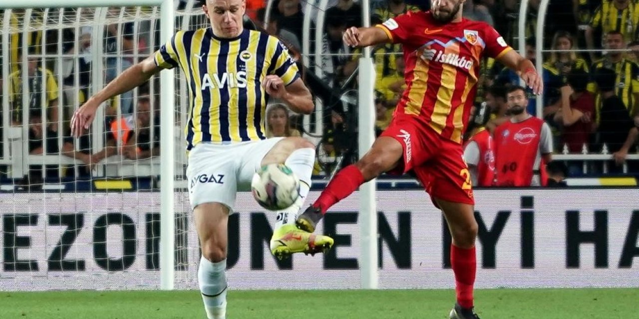 Kayserispor-Fenerbahçe maçının tarihi belli oldu