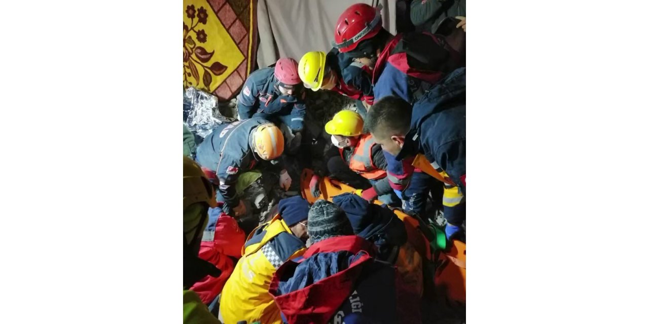 Erdoğan’ın ziyaret ettiği apartmanın enkazından 72 saat sonra kurtarıldı