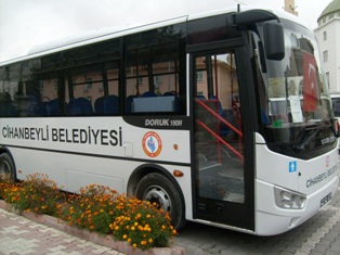 Cihanbeyli belediyesi araç filosunu güçlendirdi