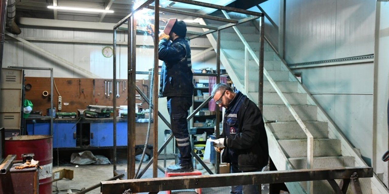 Düzce Belediyesi tuvalet ve lavabo üretimine geçti