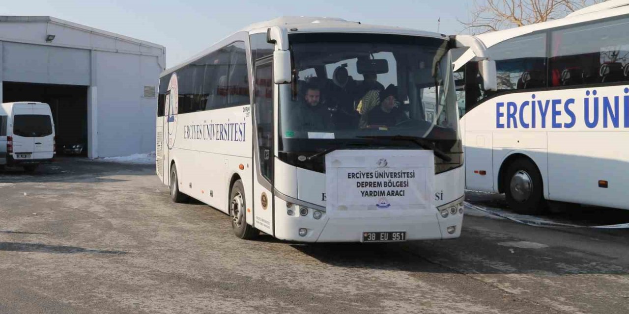 Deprem Bölgesine ERÜ’den Sağlık Ekibi Gönderilmeye Devam Ediyor