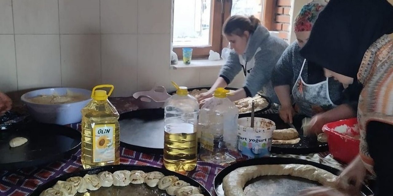 Afyonkarahisar’da ev hanımları tek yürek oldu