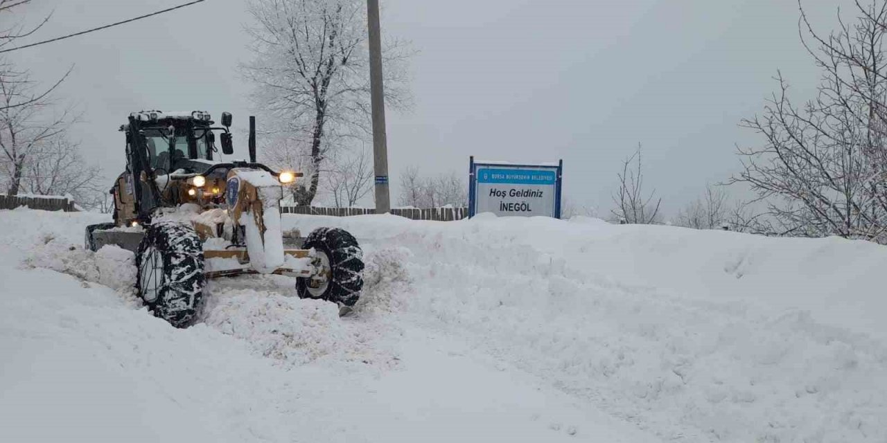 Bursa’da 694 mahalle yolu ulaşıma açıldı