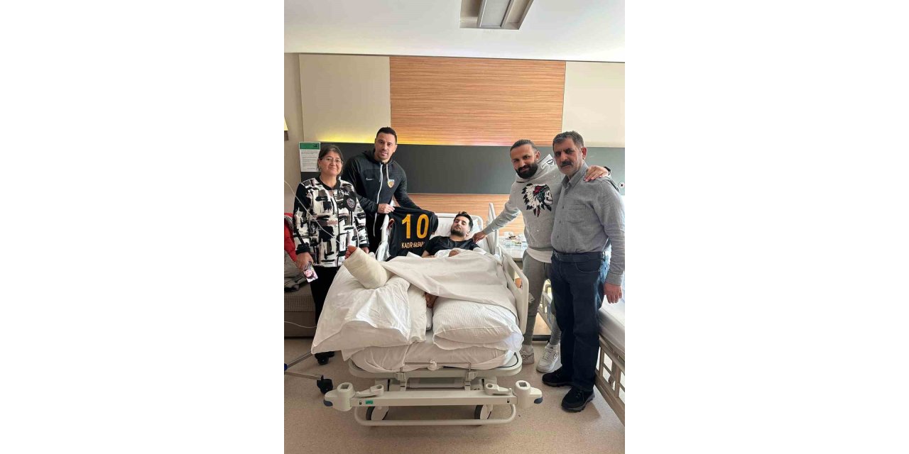 Kayserispor’dan Geçmiş Olsun ziyareti