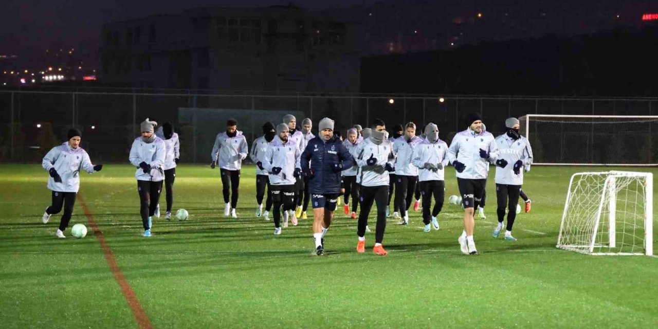 Trabzonspor, Basel maçı hazırlıklarına başladı