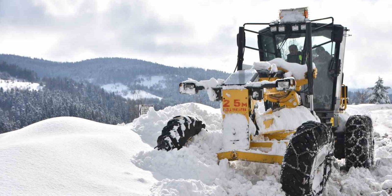 Sinop’ta 74 köy yolu ulaşıma kapalı