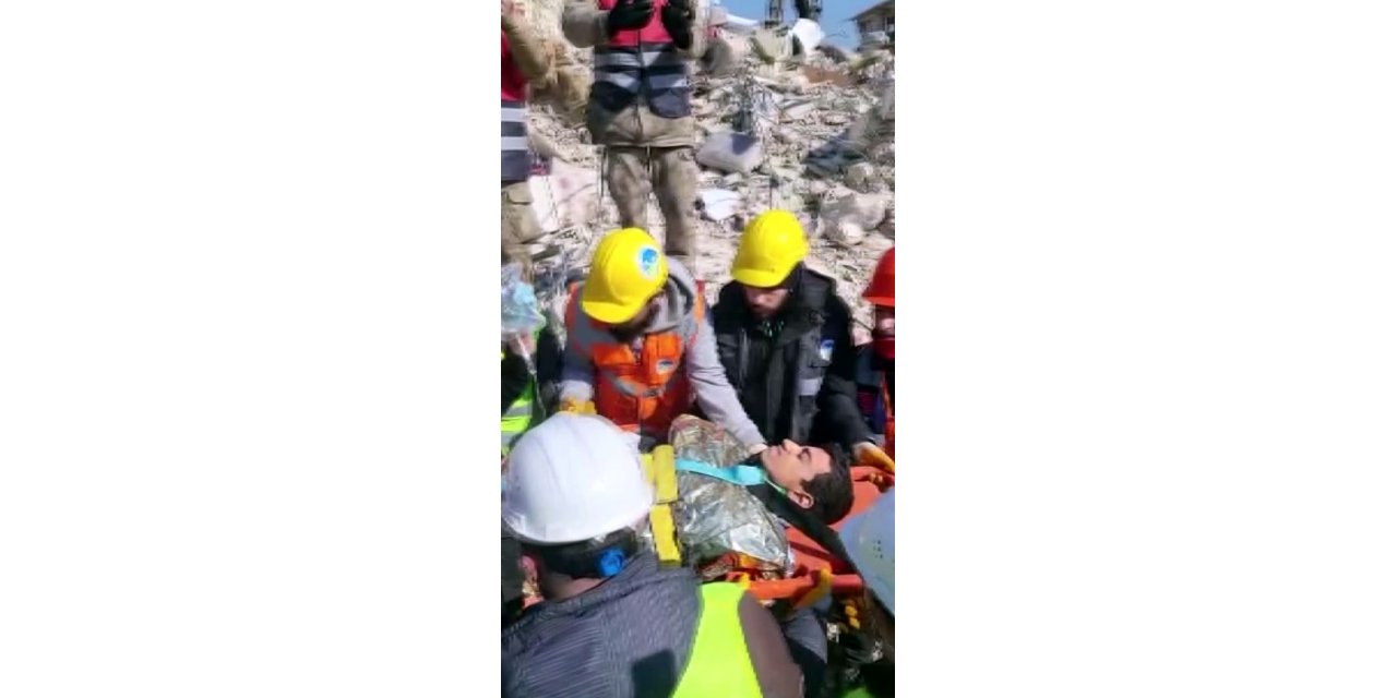 128’inci saatte kesilmeyen umut: 13 yaşındaki Ahmet Arda sağ kurtarıldı