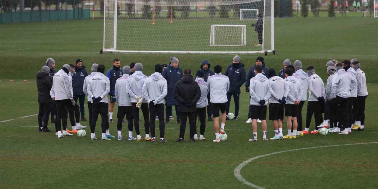 Trabzonspor, Basel maçı hazırlıklarını sürdürdü